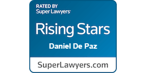Rated by Super Lawyers | Rising Stars Daniel de Paz | SuperLawyers.com